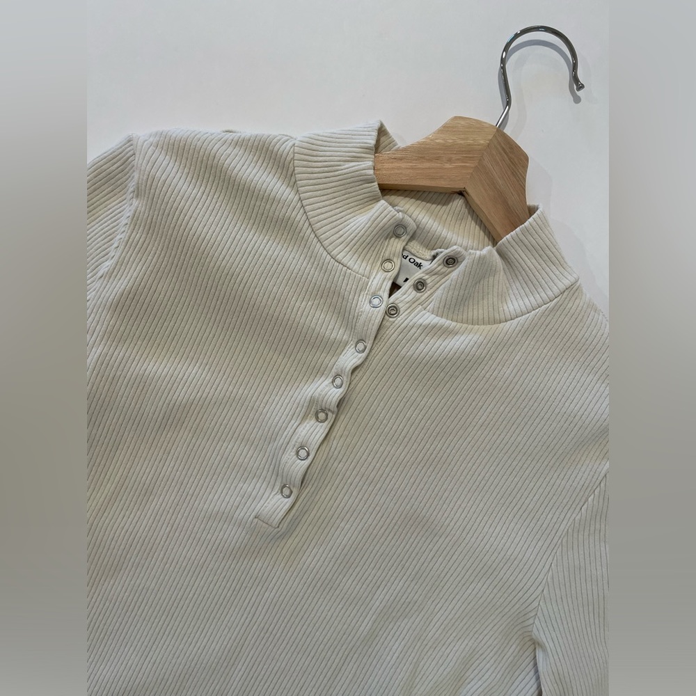 Frank and Oak Atelier mock neck Henley